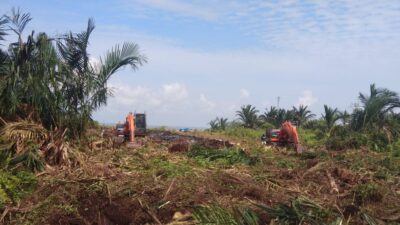 Selamatkan Gambut, Warga Kuala Kampar Demo PT TUM dan BPN Riau
