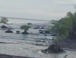 Ratusan Meter, Abrasi Ancam Pulau Mendol