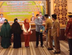 Pasukan Dewan Adat Riau dan PSDM Bagikan 100 Paket Sembako