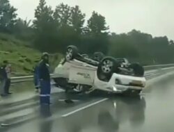 Kecelakaan Terjadi Lagi di Tol Pekanbaru-Dumai, Kali Ini Fortuner yang Menjadi Korban