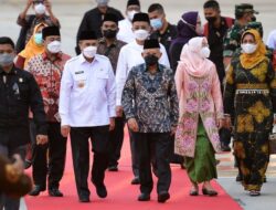 Resmikan BRK Syariah, Wapres RI Ma’ruf Amin Tiba di Pekanbaru