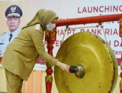 Pemda Inhu Bersama Bank Riau Kepri Syariah Launching Transaksi Non Tunai