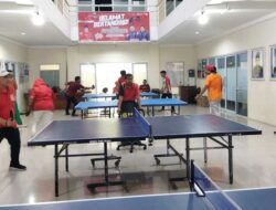 Turnamen Pim Pong PWI Pekanbaru Sukses Digelar