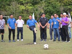 Danlanud Rsn Buka Turnamen Sepak Bola Usia-40