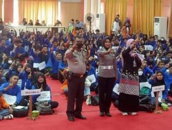 Ratusan Mahasiwa Baru ITB dapat Pembekalan dari Polres Inhu