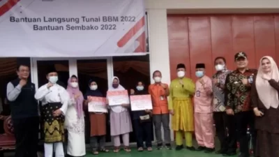 268.363 KPM Pekanbaru Terima BLT Dampak Kenaikan BBM