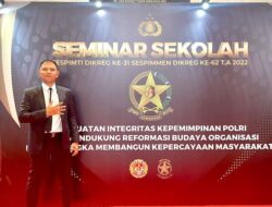 Dibuka Wakil Presiden RI, Kompol Zulfa Renaldo Ikuti Seminar Sespimti Direg ke 31 di Jakarta