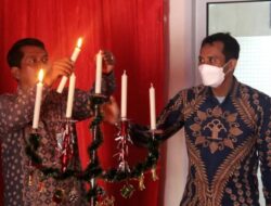 Lapas Narkotika Rumbai Natal Bersama Warga Binaan