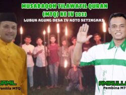 MTQ IV Koto Setingkai Lubuk Agung Digelar Meriah