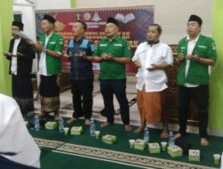 Lapas Narkotika Rumbai Solawatan saat Nuzul Quran Bersama GP Ansor Pekanbaru