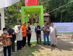 Tokopedia-IZI Riau Resmikan Wakaf Sumur Bor Pesantren Ashabul Quran