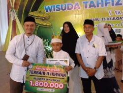 MI Tahfiz Cendekia Wisuda Tahfiz Angkatan ke IV