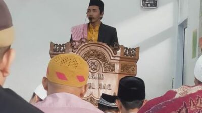 Ketua ICMI Muda Pekanbaru Isi Khutbah Idul Adha 1444H di Masjid Nurul Haq