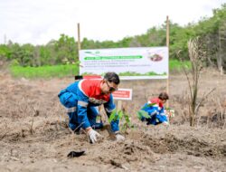 Pertagas Tanam 1.200 Pohon, Upaya Konservasi Primata Endemik Riau