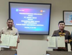 Arara Abadi kembali Teken MoU dengan BRIN