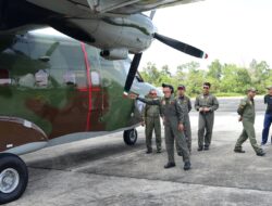Lanud Rsn Dukung TMC di Langit Riau