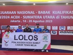 Empat Atlet Tenis Meja Putri Riau Lolos ke PON