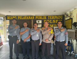 Silaturrahmi, Kalapas Narkotika Kunjungi Polsek Rumbai