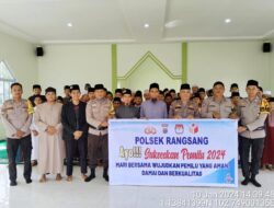 Polsek Rangsang Giatkan Cooling System Bersama Santri