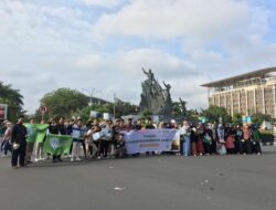 IZI Riau Gelar Pawai Tarhib Ramadan di CFD Pekanbaru