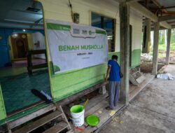 IZI Riau Benah Musala Wilayah 3T Jelang Ramadan