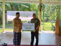 ZI Riau Serah Terimakan Program Benah Musala Ponpes Baitul Quran