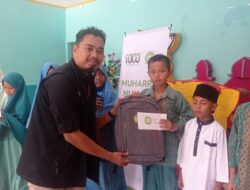 10 Muharram, IZI Riau Bahagiakan Anak Yatim dengan Santunan dan  Perlengkapan Sekolah