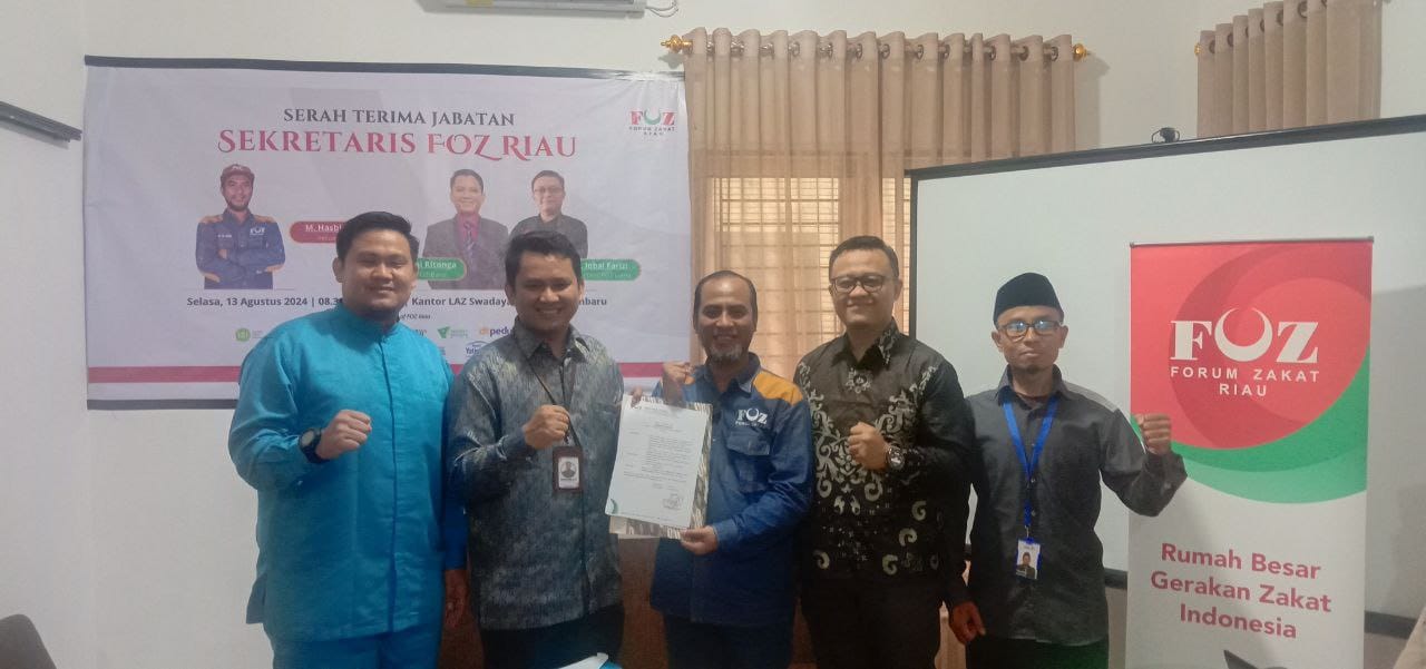Ahmad Rifai Ritonga Sekretaris FOZ Riau Gantikan Iqbal Farizi - MetroMadani