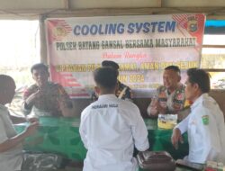 Kolaborasi Dua Bhabinkamtibmas, Penyejuk Hiruk Pikuk Politik