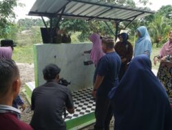 Iwakaf Riau dan Donatur Salurkan Infak Sumur Bor