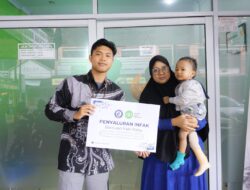 IZI dan YBM BRILiaN Bersama Bantu Beri Kaki Palsu untuk Adik Nizam