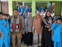 IZI Galang Dana Palestina bersama SMPN 10 Tualang