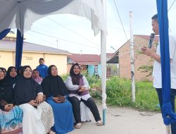 Reza Serap Aspirasi Warga Pinang Kencana