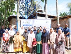 Pengadaan Menara dan Toren Air untuk Masyarakat Diresmikan