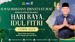 HM Sumardany Ajak Warga Pekanbaru Maknai Idul Fitri, Pererat Persaudaraan