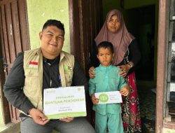 IZI Riau Sambangi Deswita, Ibu Single Parent dengan Tujuh Anak